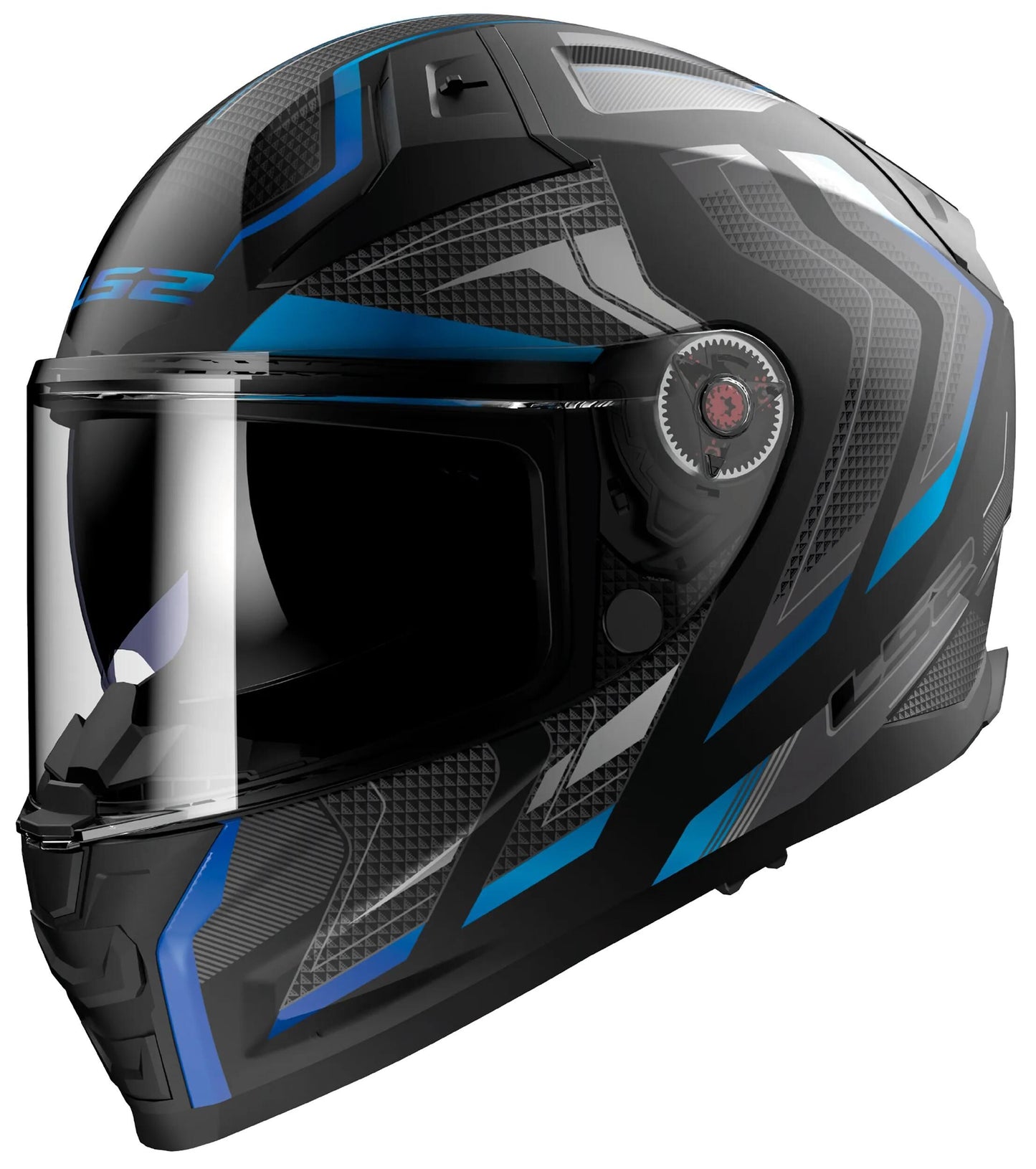 Ls2 Integralhelm FF811 Vector II Alizer Helm FF811 Vect. II Alizer S Schwarz Blau