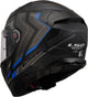 LS2 Integralhelm FF811 Vector II Alizer Helm FF811 Vect. II Alizer XXL Schwarz Blau