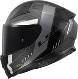 Ls2 Integralhelm FF811 Vector II Carbon Grid. Helm FF811 Vector II Carb.Grid XL Bl. grau - afbeelding 1