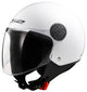 Ls2 Jethelm von 558 Sphere II Solider Helm von 558 Sph. ii einfarbig weiß