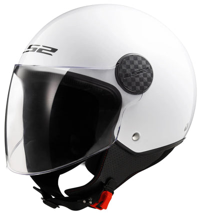 Ls2 Jethelm von 558 Sphere II Solider Helm von 558 Sph. ii einfarbig m weiß