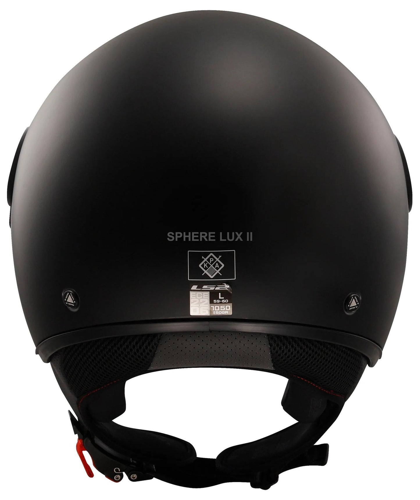 Ls2 Jethelm von 558 Sphere Lux II Solider Helm von 558 Sph. Lux II Solid M Mattschwarz