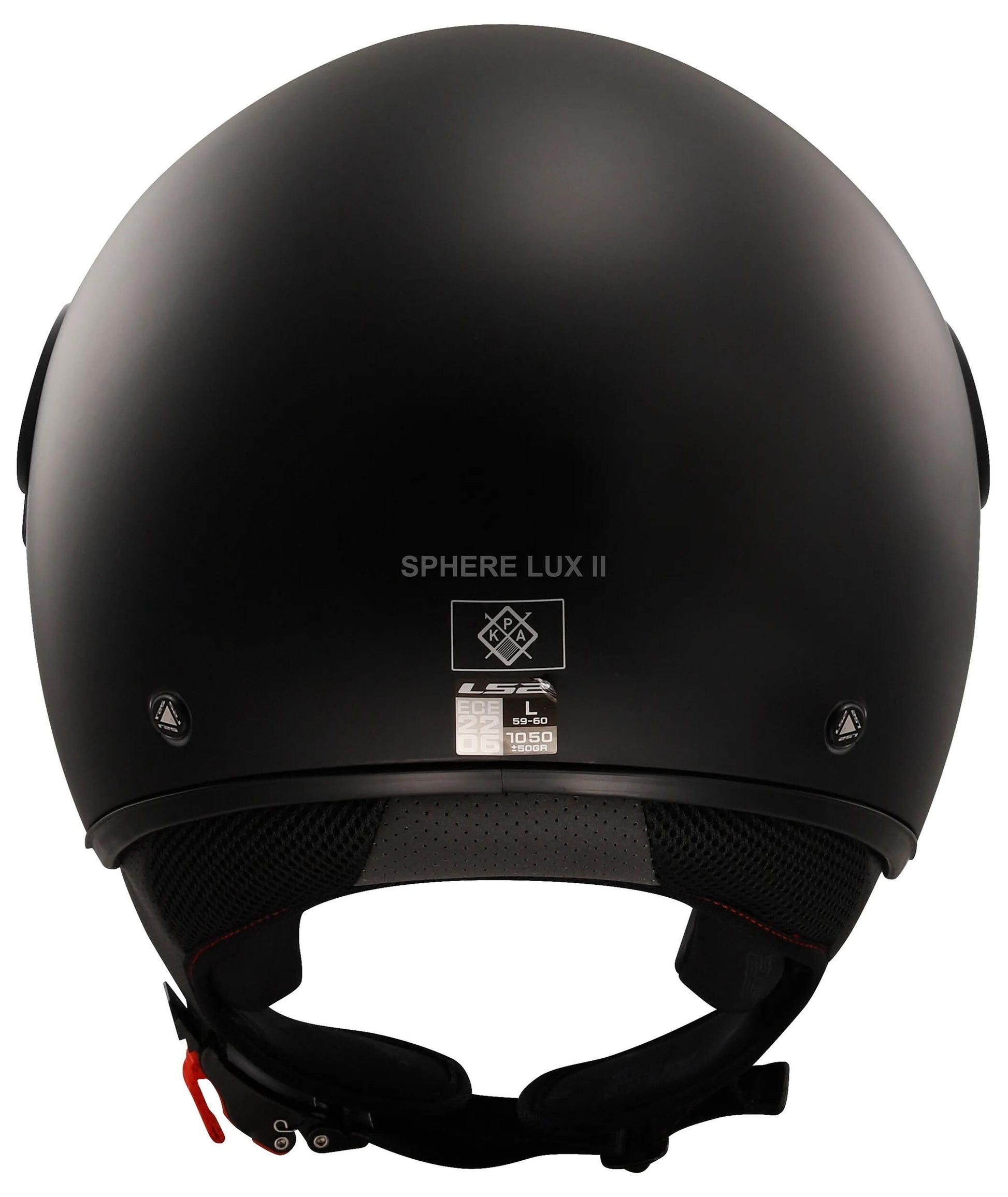 Ls2 Jethelm von 558 Sphere Lux II Solider Helm von 558 Sph. Lux II Solid M Mattschwarz