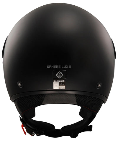 Ls2 Jethelm von 558 Sphere Lux II Solider Helm von 558 Sph. Lux II Solid M Mattschwarz