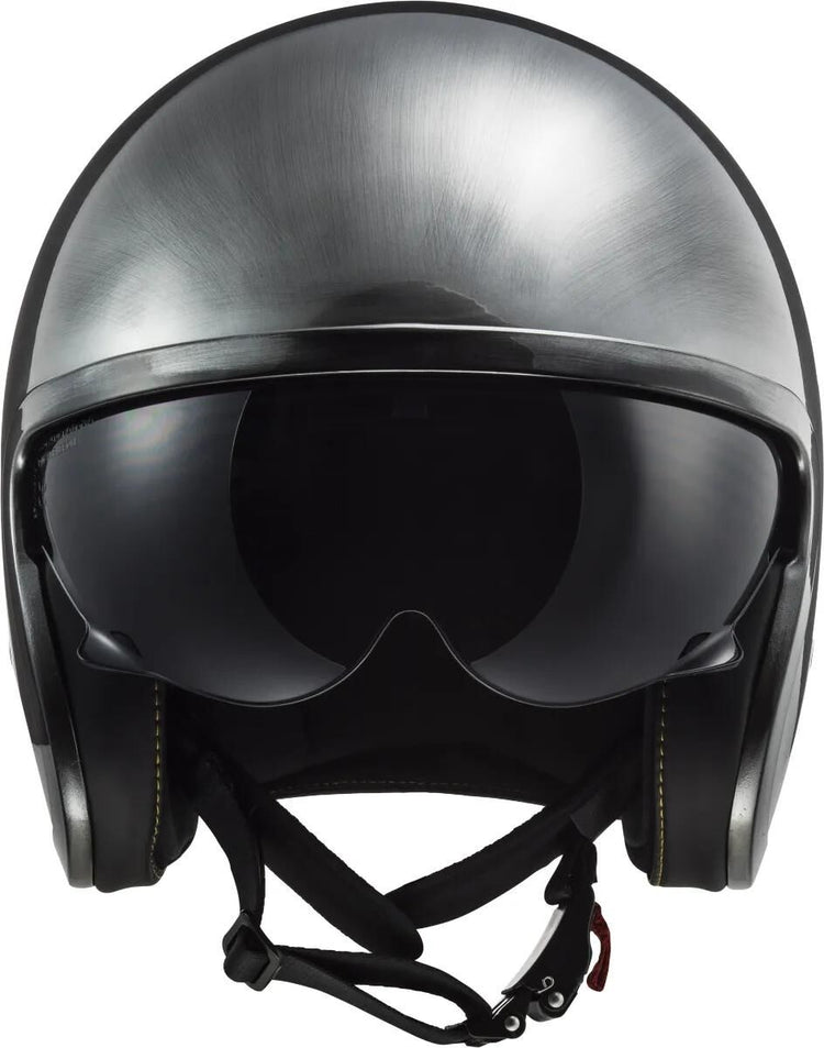 Ls2 Jethelm von 599 II Spitfire Jeans. Helm of599 Spitfire II Jeans Titan Größe M