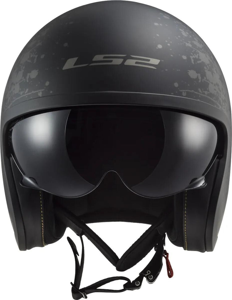 Ls2 Jethelm of599 II Spitfire Flag Helm of599 Spitf.II Flag XL Bl. Titan