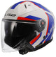 Ls2 of603 Infinity II Focus Jethelm Helm of603 Infi. ii foc. xl weiß blau rot