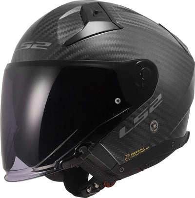 Ls2 Jethelm of603 Infinity II Carbon Solid Helm of603 Infinity II Matt Carbon Gr. m