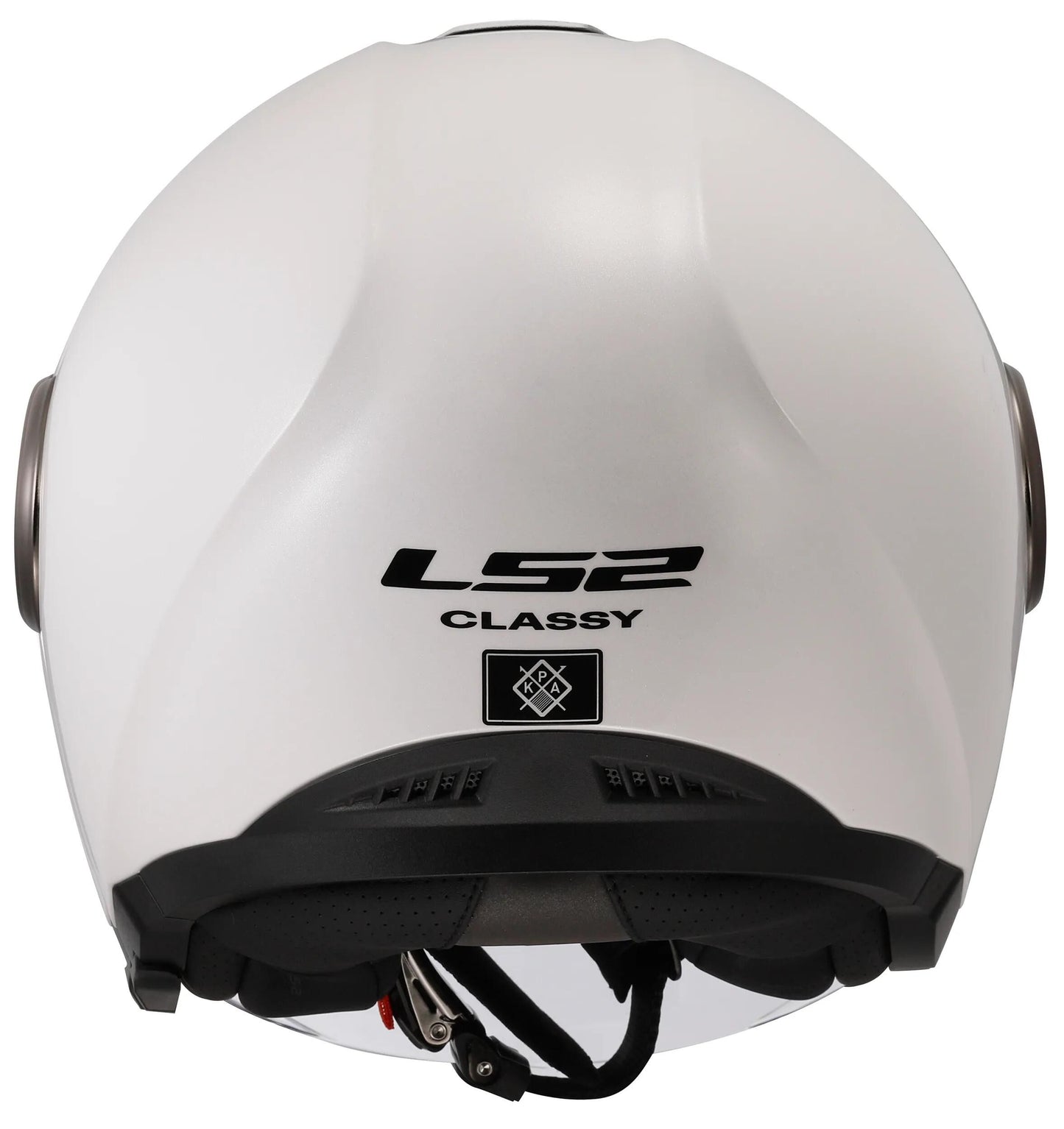 LS2 of620 edler Solid-Jet-Helm Helm of620 edler Solid-S-Weiß
