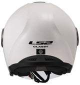 LS2 of620 edler Solid-Jet-Helm Helm of620 edler Solid-S-Weiß - afbeelding 1