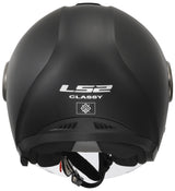 LS2 of620 edler Solid-Jet-Helm Helm of620 edler Solid-L-Mattschwarz - afbeelding 1