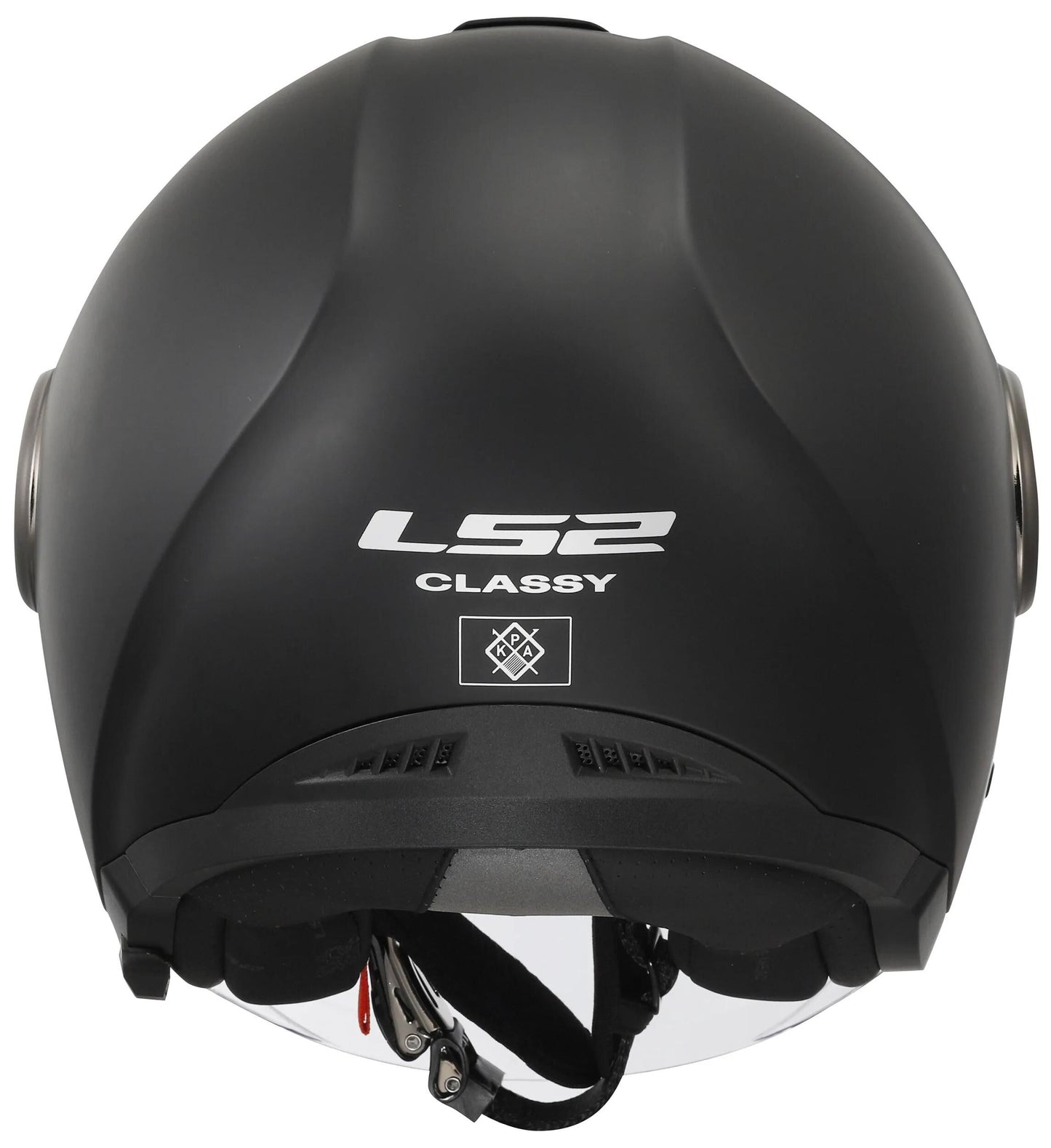Ls2 of620 edler solider Jethelm. Helm of620 edler solider XXL-Mattschwarz