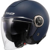 Ls2 of620 edler solider Jethelm. Helm of620 edler solider L mattblau