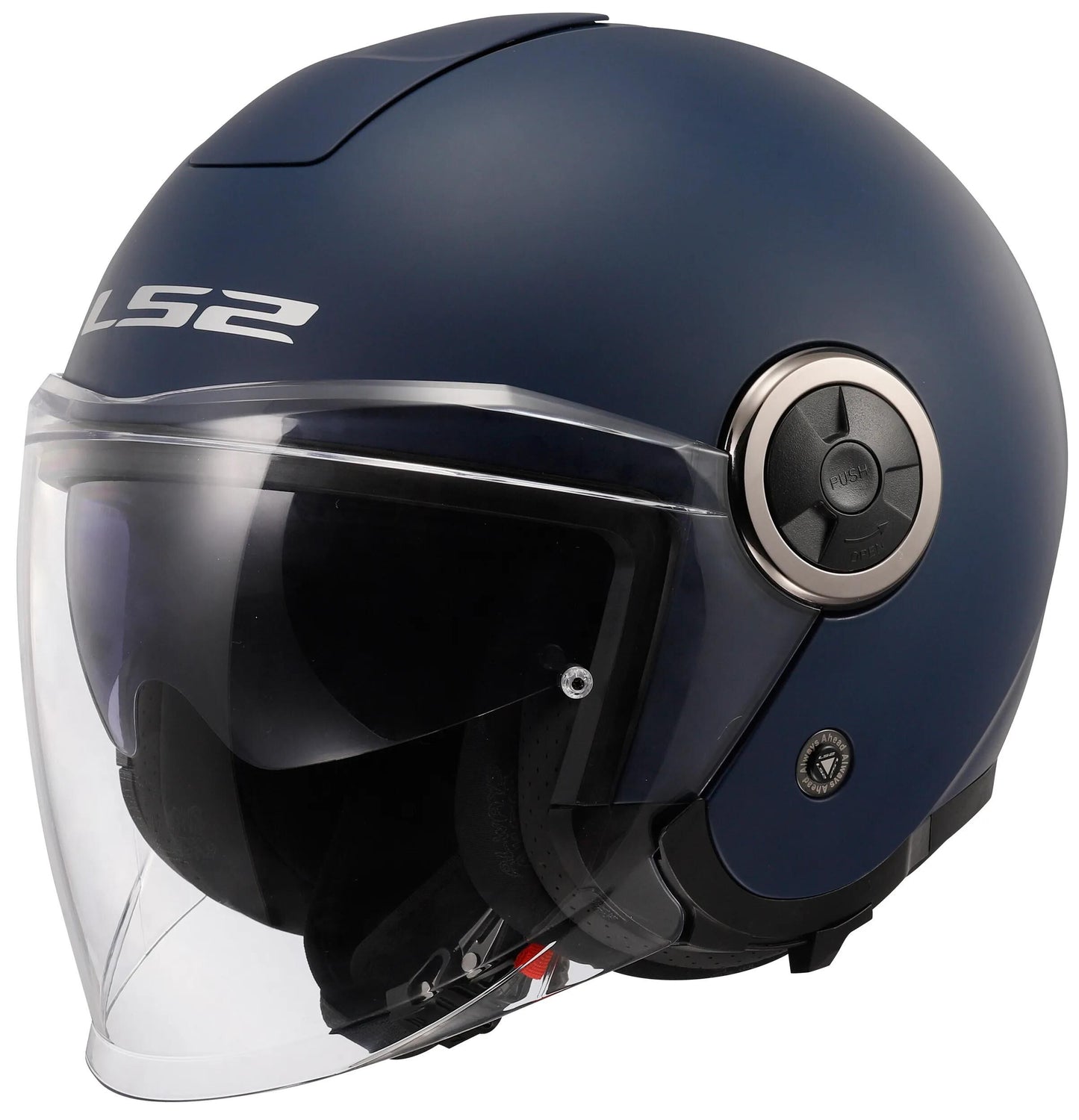 Ls2 of620 edler solider Jethelm. Helm of620 edler solider L mattblau