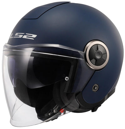 Ls2 of620 edler solider Jethelm. Helm of620 edler solider L mattblau