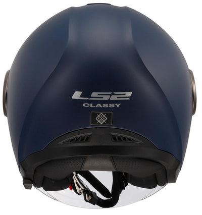 Ls2 of620 edler solider Jethelm. Helm of620 edler solider L mattblau