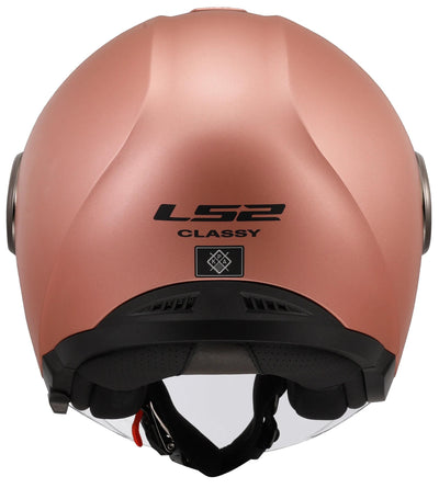Ls2 of620 edler solider Jethelm Helm of620 edler solider XL-Mattrosa