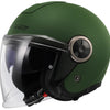 Ls2 of620 edler solider Jethelm Helm of620 edler solider L mattgrün