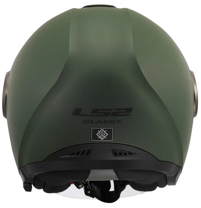 Ls2 of620 edler solider Jethelm. Helm of620 edler solider XXL-Mattgrün