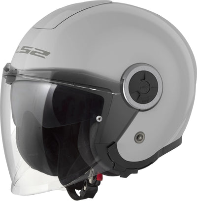 Ls2 of620 edler Solid Jethelm Helm of620 edler Solid M Grau