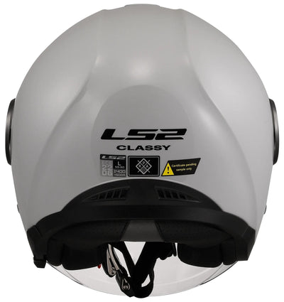 Ls2 of620 edler solider Jethelm. Helm of620 edler solider L-Grau