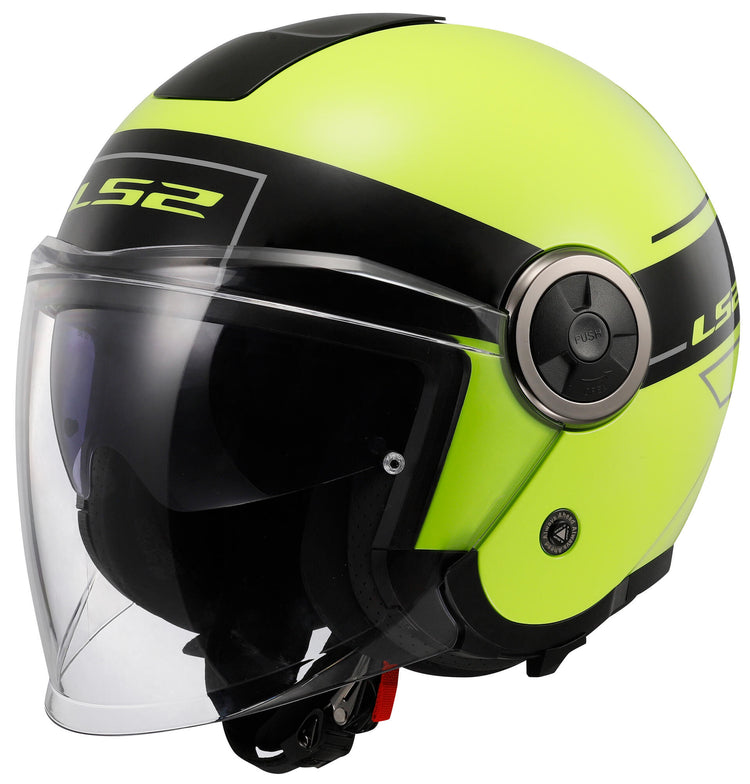 Ls2 von 620 edler klassischer Jethelm Helm von 620 edler Klasse. XL schwarz gelb