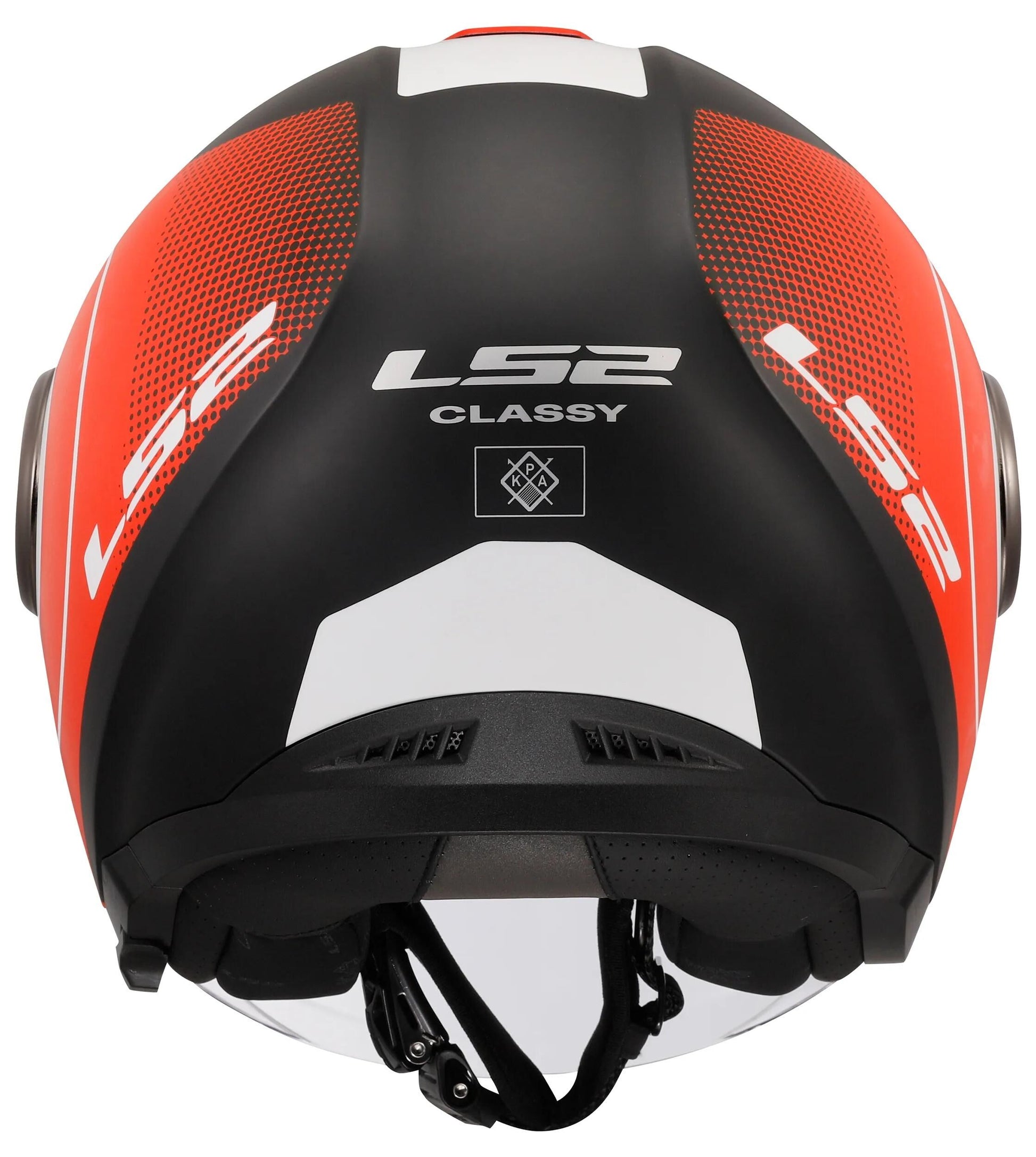 Ls2 of620 edler Disko-Jethelm Helm of620 edler Disko s bl rot weiß