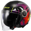 Ls2 Jethelm von 620 Classy Palm Helm von 620 Classy Palm M Schwarz