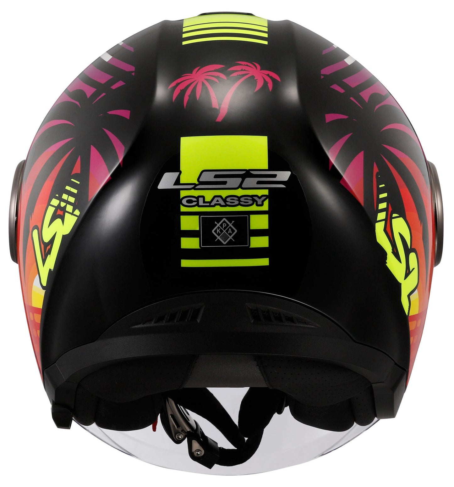 Ls2 Jethelm von 620 Classy Palm Helm von 620 Classy Palm M Schwarz