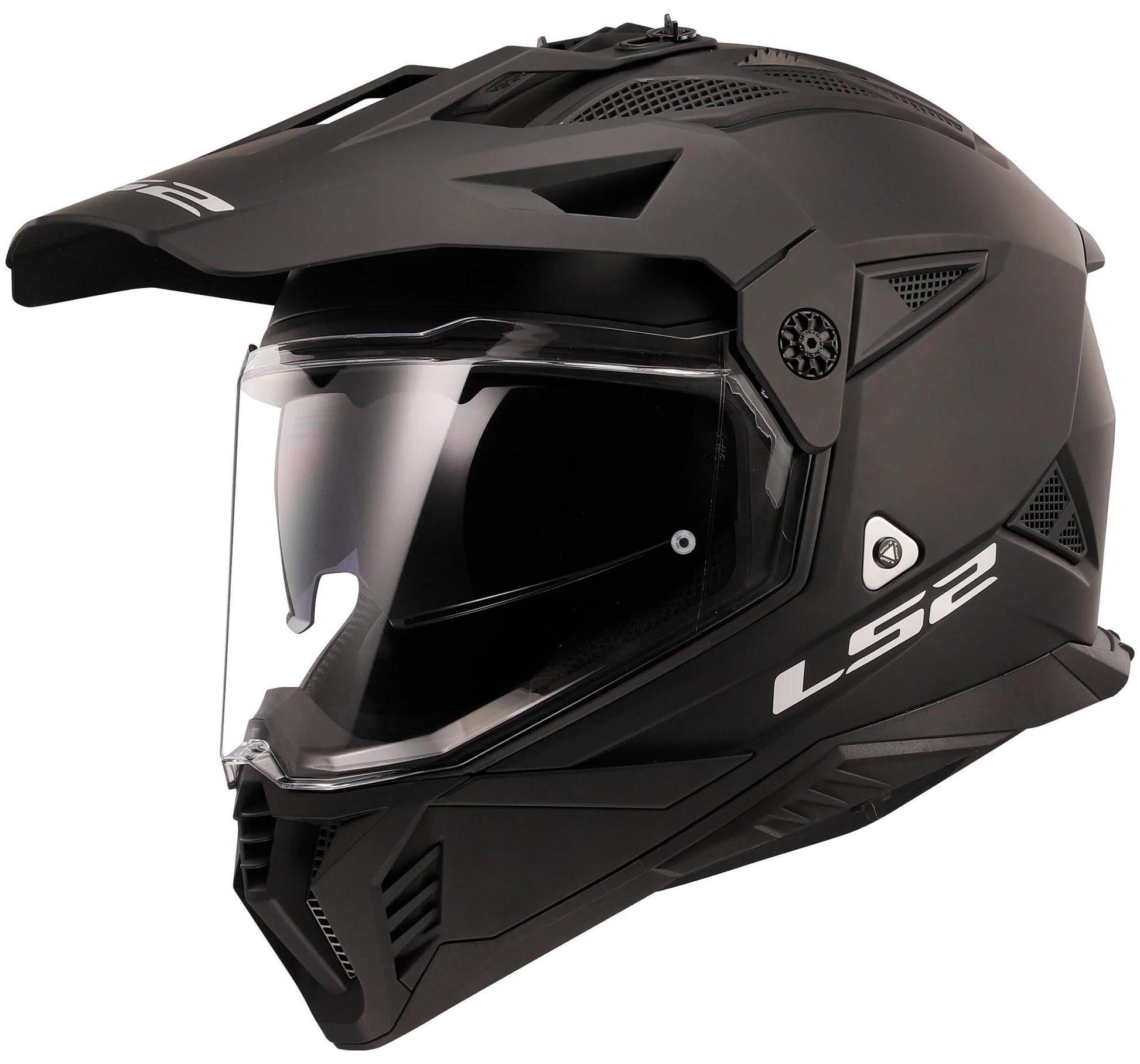 Ls2 Enduro-Helm MX702 Pioneer II Solider Helm MX702 Pawn. ii solid xs mattschwarz