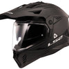 Ls2 Enduro-Helm MX702 Pioneer II Solider Helm MX702 Pawn. II Solid XL Mattschwarz