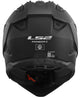 Ls2 Enduro-Helm MX702 Pioneer II Solider Helm MX702 Pawn. ii solid s mattschwarz