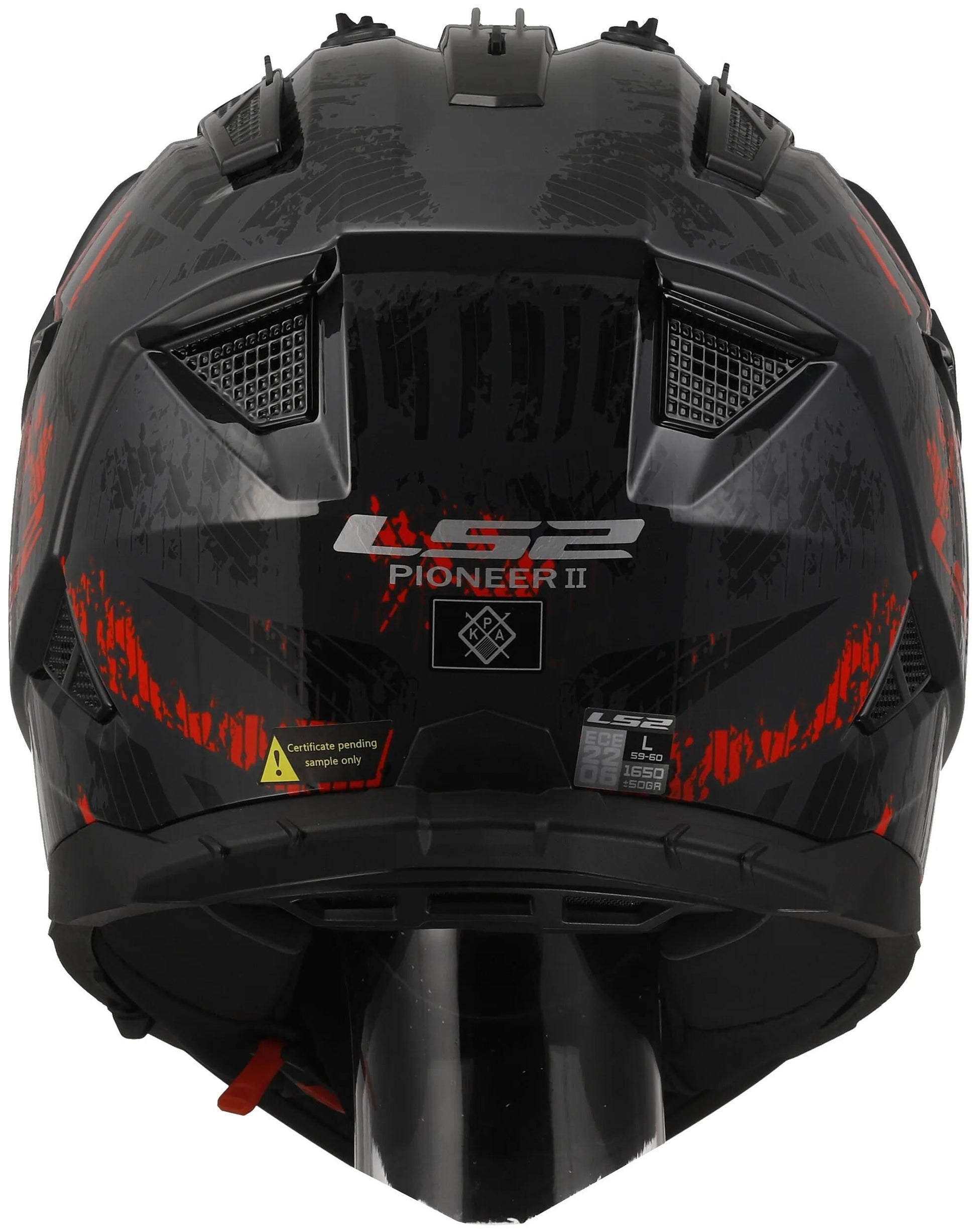 Ls2 Enduro-Helm MX702 Pioneer II Crazy. Helm mx702 Pawn.ii verrückt m bl. Hrsg