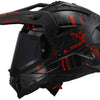Ls2 Enduro-Helm MX702 Pioneer II Crazy. Helm mx702 Pawn.ii verrückt l bl. Hrsg