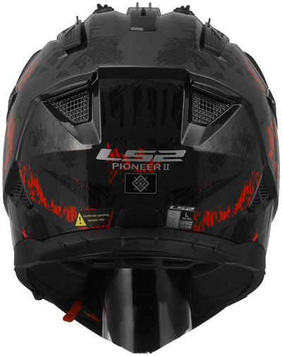 Ls2 Enduro-Helm MX702 Pioneer II Crazy. Helm mx702 Pawn.ii verrückt xxl bl. Hrsg