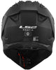 Ls2 Motocross-Helm MX708 Fast II Solid. Helm MX708 Fast II Solid M Mattschwarz