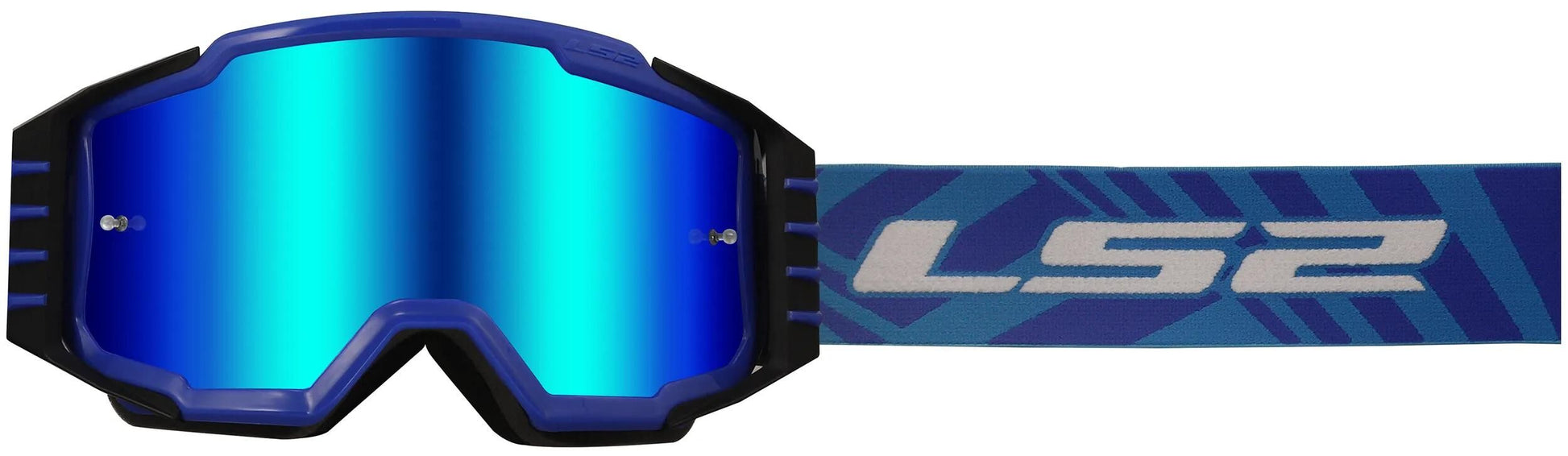 Ls2 Charger Pro Motocross Brille Brille Charger Pro Blau