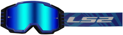 Ls2 Charger Pro Motocross Brille Brille Charger Pro Blau