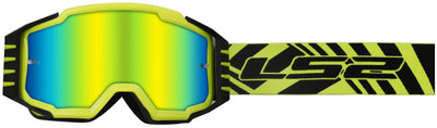Ls2 Charger Pro Motocross-Brille Brille Charger Pro Neongelb