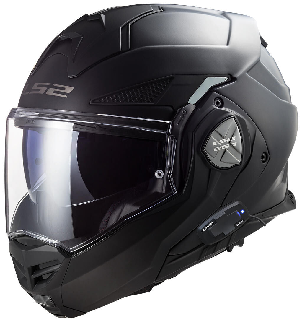Ls2 Klapphelm FF901 Advant x Solider Helm FF901 Adv. x einfarbig xs mattschwarz