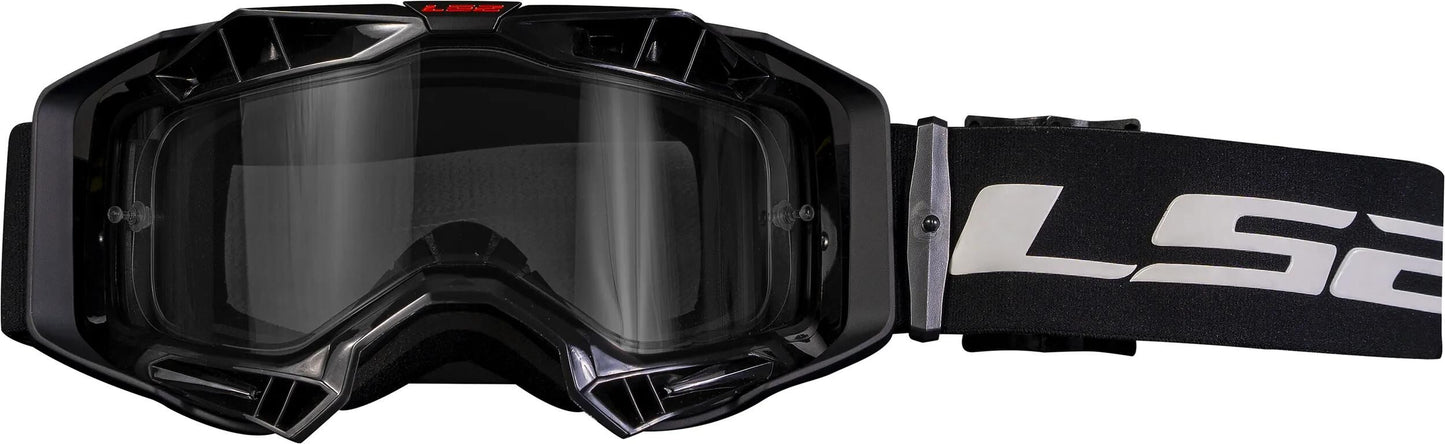 Ls2 Aura Enduro Motocross-Brille Brille Aura Enduro schwarz