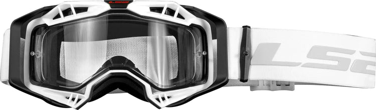 Ls2 Aura Enduro Motocross-Brille Brille Aura Enduro schwarz weiß