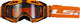 Ls2 Aura Enduro Motocross-Brille Brille Aura Enduro schwarz orange