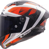 Ls2 Integralhelm FF805 Thunder Carbon GP Raute Helm FF805 Thunder GP Diamond White Red Gr.