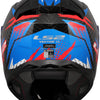 Ls2 Integralhelm FF811 Vector II Carbon Tantic. Helm FF811 Vector II Tantic S blau rot