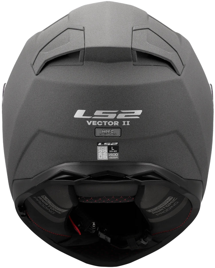 Ls2 Integralhelm FF811 Vector II Beton. Helm ff811 Vector II Beton matt xxl