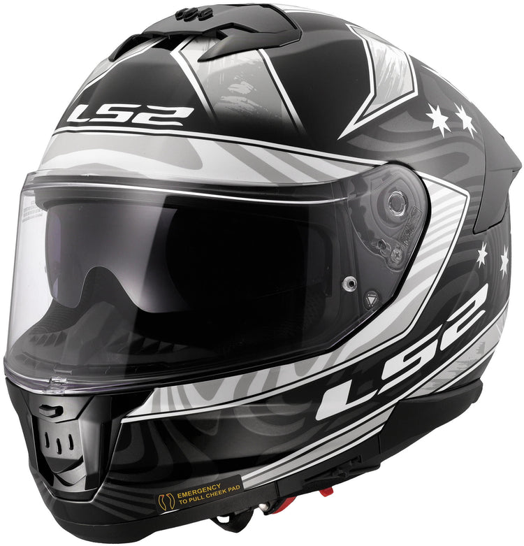 Ls2 Integralhelm FF808 Stream II Galdam. Helm FF808 Stream II Galdam L Bl. weiß
