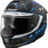 Ls2 Integralhelm FF808 Stream II Galdam. Helm FF808 Stream II Galdam S Bl. blau