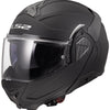 Ls2 Klapphelm FF910 Advant II Solid. Helm FF910 Advant II Solid M Mattschwarz