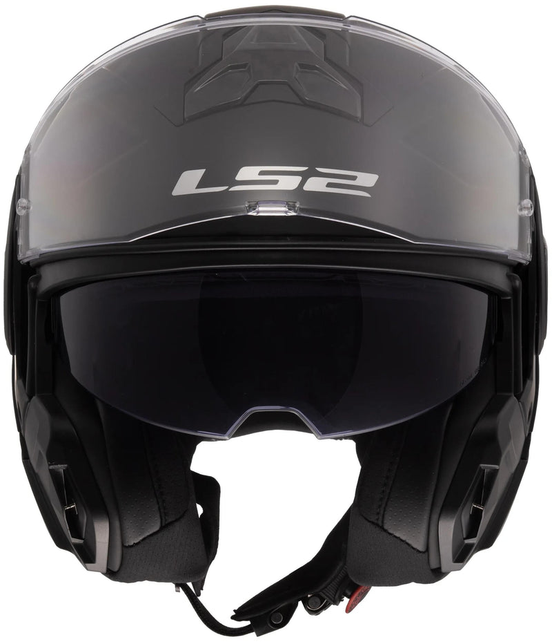 Ls2 Klapphelm FF910 Advant II Solid. Helm FF910 Advant II Solid XL mattschwarz